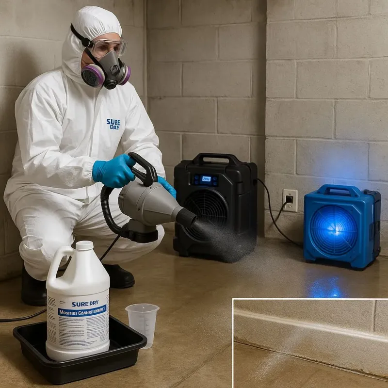 Sanitization and Odor Removal process in New Dorp, NY