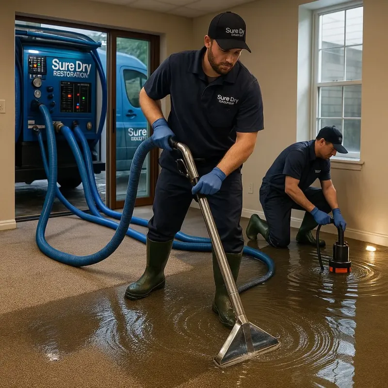 Water Extraction and Removal process in New Dorp, NY